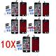 10x Replacement Lcd Screen +touch Digitizer Assembly For Iphone 6 Plus 5.5 Black