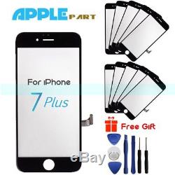 10x Black Replacement LCD Screen Touch Digitizer Assembly for iPhone 7 Plus EK