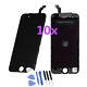 10x For Iphone 6 4.7 Black Lcd Touch Screen Digitizer Replacement Assembly Part