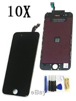 10x LOT Original 4.7iPhone 6 Replacement LCD Screen Assembly Digitizer Black
