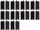 10x Lot Replacement Black Touch Screen Digitizer + Lcd Assembly For Iphone 5