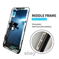 4PCS Glass Touch LCD For iPhone X Screen Replacement Display Screen HD Incell
