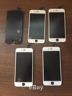 5 X 100% Genuine/Original iPhone 6 4.7 Replacement LCD Screen Black only