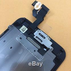 5Pcs Black LCD Touch Screen Display Digitizer Full Replacement for iPhone 6 Plus