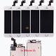5pcs White Lcd Display Touch Screen Digitizer Assembly Replacement For Iphone 5s