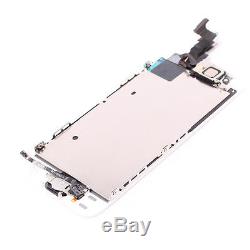 5Pcs White LCD Display Touch Screen Digitizer Assembly Replacement for iPhone 5S