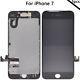 5xlcd Display Touch Screen Glass Digitizer Assembly Replace For Iphone 7 Black