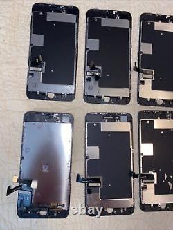 8 LCD Screen Replacement iPhone Plus Compatible Black Lot Digitizer Parts