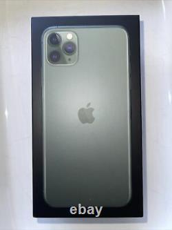 Apple iPhone 11 Pro Max 64GB Midnight Green Needs Screen replacement-Clean IMEI
