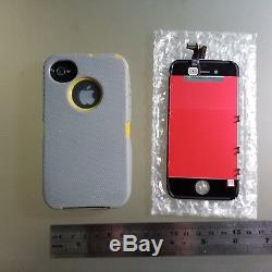 Apple iPhone 4 16gb Case Charger replacement screen digitizer tracker chip combo