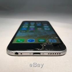 Apple iPhone 6S 64GB Space Gray AT&T Cracked Replacement Screen Working