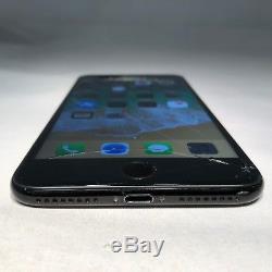 Apple iPhone 7 Plus 128GB Jet Black AT&T Cracked Replacement Screen Works