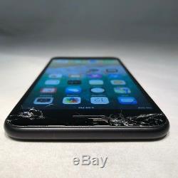 Apple iPhone 7 Plus 32GB Matte Black AT&T Cracked Replacement Screen Works