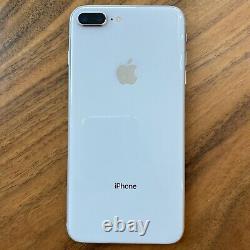 Apple iPhone 8 Plus 256GB Silver Unlocked A1897 GSM Screen Replaced see pic read