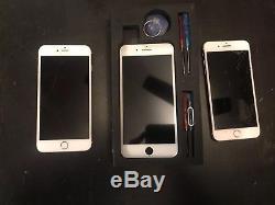 Apple iPhone Lot iPhone 6s & 7 Plus withReplacement Screen AS IS PLEASE READ