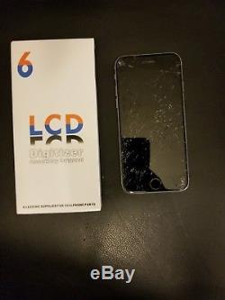 Apple iPhone S 6 Gray Boost Mobile and Replacement screen