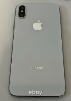 Apple iPhone X AT&T, 64GB White, Recently replaced Screen No FaceID 97% Batt