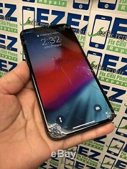 Apple iPhone X Cracked Screen digitizer & lcd Repair replacement Service Fast