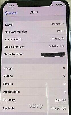 Apple iPhone XS 256GB Space Gray (AT&T) Apple Replaced Screen Front & Back