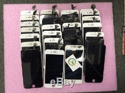 As Is Lot Of 28 OEM & Replacement BROKEN Iphone 6 LCD Screen For Part ONLY