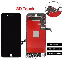 Black For iPhone 7 7 Plus LCD 3D Touch Screen Replacement Digitizer Assembly US