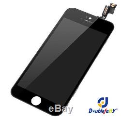 Black LCD Lens Touch Screen Display Digitizer Assembly Replacement for iPhone 5S