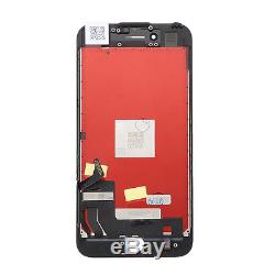 Black LCD Touch Screen Digitizer Assembly Replacement + Frame For iPhone 7 4.7