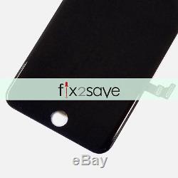 Black iPhone 7 Plus LCD Lens Display Touch Screen Digitizer Assembly Replacement