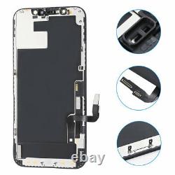 For Apple iPhone 12 OLED Display LCD Touch Screen Digitizer Replacement Frame US