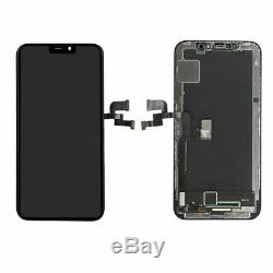 For Apple iPhone X LCD Black Hard OLED Digitizer Screen Replacement Assembly UK