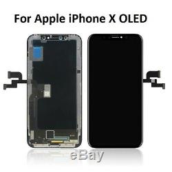 For Apple iPhone X LCD Genuine Screen Touch Digitizer Replacement Original Oled