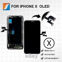 For Apple iPhone X Replacement LCD OLED Touch Screen Digitizer Assembly oled