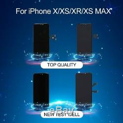 For iPhone 10 X XR XS Max 11 OLED LCD Display Touch Screen Digitizer Replacement