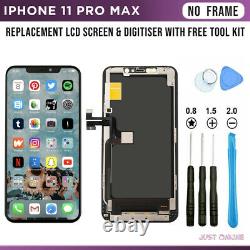 For iPhone 11 Pro Max Screen Replacement LCD Touch Digitizer Assembly Black UK