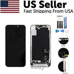 For iPhone 11 X XR XS Max 12 LCD OLED Display Touch Screen Digitizer Replacement