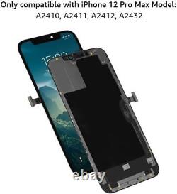 For iPhone 12 Pro Max Screen Replacement Kit Full HD LCD Display
