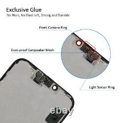 For iPhone 14 OLED Display LCD Touch Screen Digitizer Replacement Frame Assembly