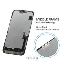 For iPhone 14 Plus LCD Display Touch Screen Digitizer Replacement Frame Assembly