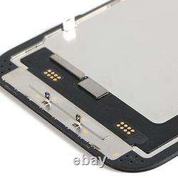 For iPhone 15 Black Soft OLED Display LCD Touch Screen Replacement Assembly Best