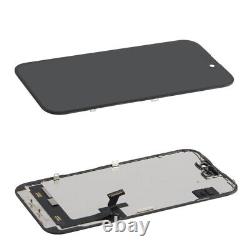 For iPhone 15 Pro Soft OLED Display Touch Screen Digitizer Replacement Assembly