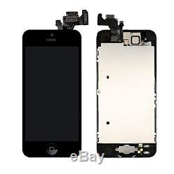 For iPhone 5 Screen Replacement With Home Button MAFIX Full Pre-assembly LCD Kit