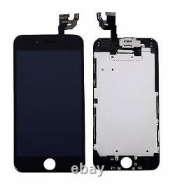 For iPhone 6 Plus LCD Replacement Touch Display Screen with Camera Speaker Black
