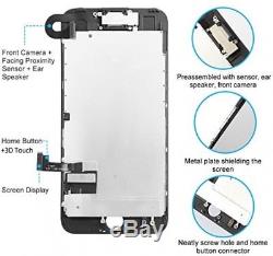 For iPhone 7(4.7) Screen Replacement Black Corepair Full Assembly Retina