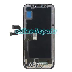 For iPhone X 10 LCD Display Touch Screen Digitizer Assembly Replacement Black