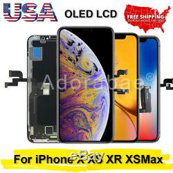 For iPhone X XR XS Max 11 OLED LCD Display Touch Screen Digitizer Replacement