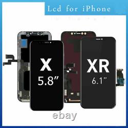 For iPhone X XR XS Max 11 OLED LCD Display Touch Screen Digitizer Replacement