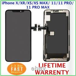 For iPhone X XS MAX XR 11 11Pro Max LCD Screen Replacement Digitiser 3D Touch UK