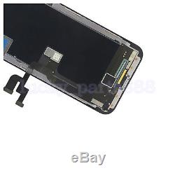 For iPhone X iPhone 10 LCD Display Touch Screen Digitizer Assembly Replace Black