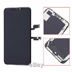 For iPhone XS Max Soft OLED Display LCD Touch Screen Front Assembly Replacement