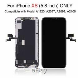 For iPhone Xs LCD Soft OLED Screen Replacement 3D Touch Display Digitizer Kit